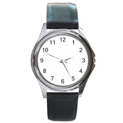 Round Metal Watch