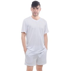 Men s Mesh T-Shirt and Shorts Set