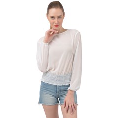 Banded Bottom Chiffon Top