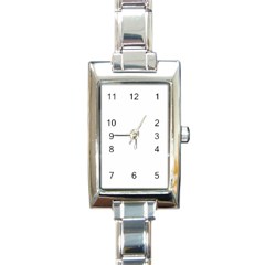 Rectangle Italian Charm Watch