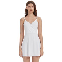 Body Wrap Sleeveless V-Neck Mini Dress