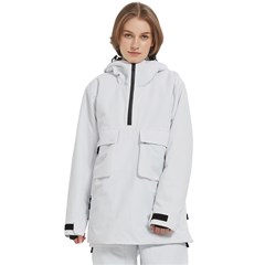 Women s Pullover Zip Ski and Snowboard Waterproof Breathable Jacket