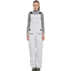 Women s Side Zip Front Pouch Ski And Snowboard Bib Pants	