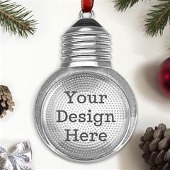 Metal Light Bulb Shape Ornament