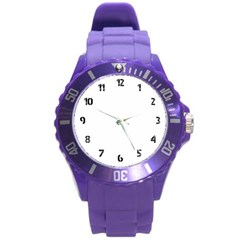 Round Plastic Sport Watch (L)