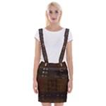 Collection: Steampunk <br>Print design:  Vintage Leather  <br>Style: Suspender Skirt