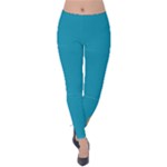 Collection: Firewater<br>Print Design: Cirque Turquoise<br>Style: Velvet Leggings
