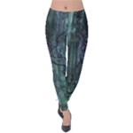 Collection: Acquerello<br>Print Design: Kraken - Indigo<br>Style: Velvet Leggings