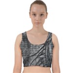 For beautiful Miss Darcey :) Collection: Looking Glass <br>Print Design: Leviathan - Charcoal<br>Style: Velvet Crop Top