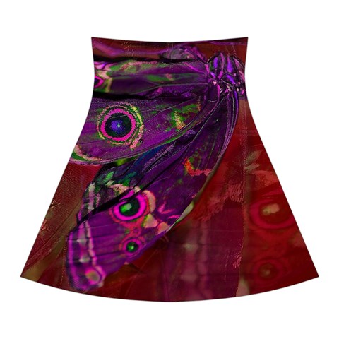 Collection: Metamorpha <br>Print Design:  Gypsy Moth Back Skirt