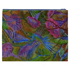 Collection: Acquerello<br>Print Design: Scents of Spring / Summer Hum <br>Style: A4 Zip up Bag from EricasImages Back