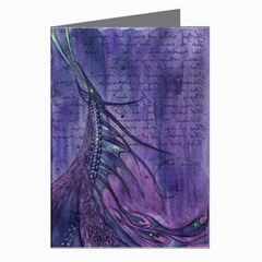 Collection: Acquerello <br>Print Design: Leviathan<br>Style: Greetings Cards Pack of 8 from EricasImages Left